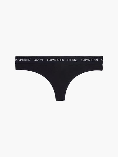 Calvin Klein Underwear HU515445 | Calvin Klein CK One Női Tanga Fekete